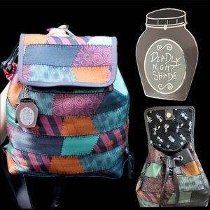 Harvey’s Seatbelt Nightmare Before Christmas Sally Backpack / RARE / pre-owned